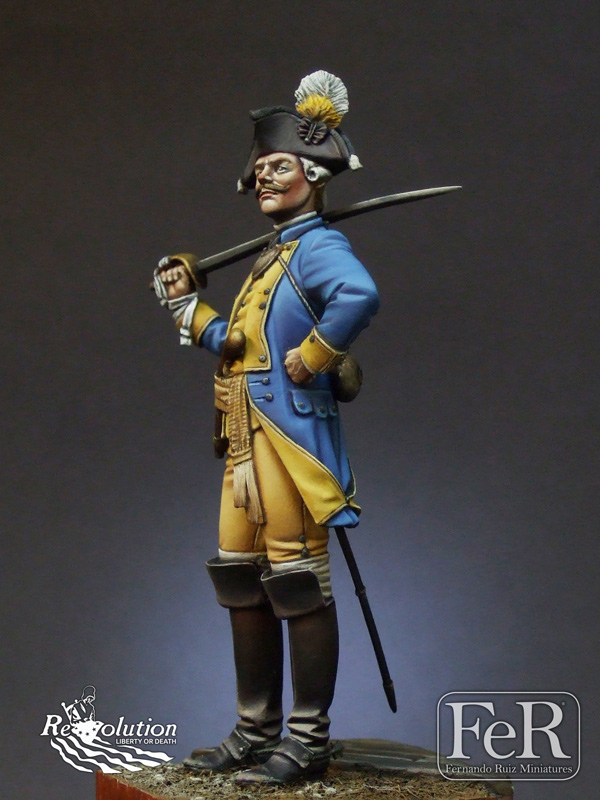 Brunswick Dragoons Cavalry Officer Saratoga, 1777 - Gallery