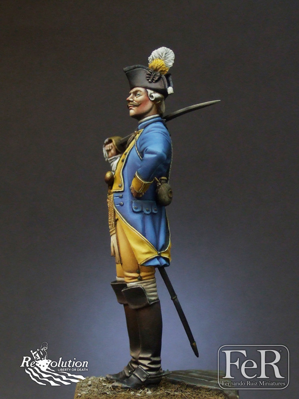 Brunswick Dragoons Cavalry Officer Saratoga, 1777 - Gallery