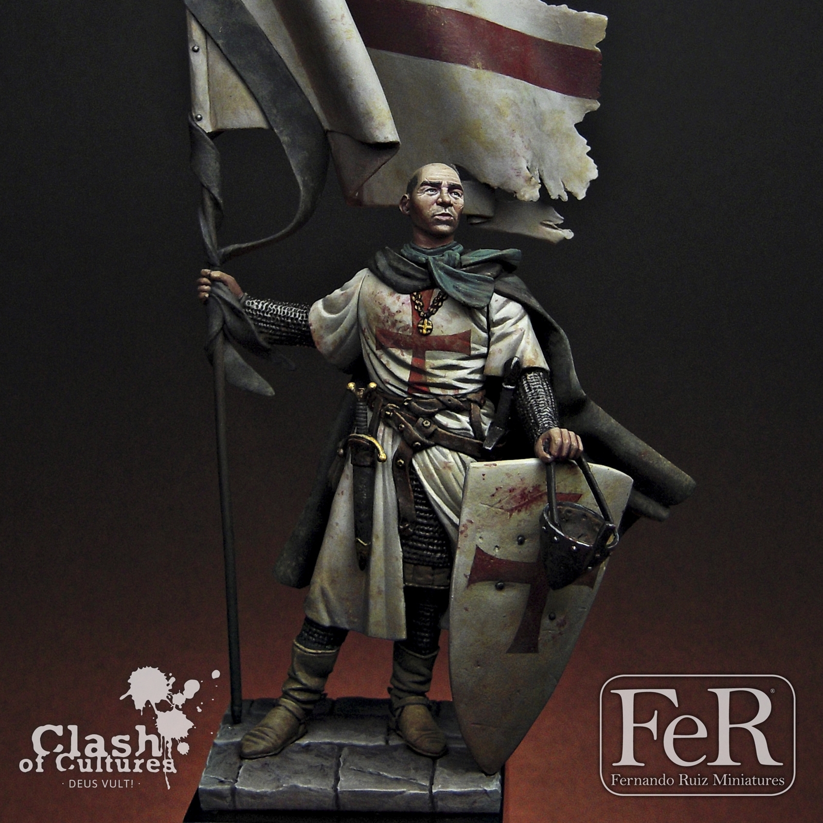 Templar Standard Bearer Acre, 1191