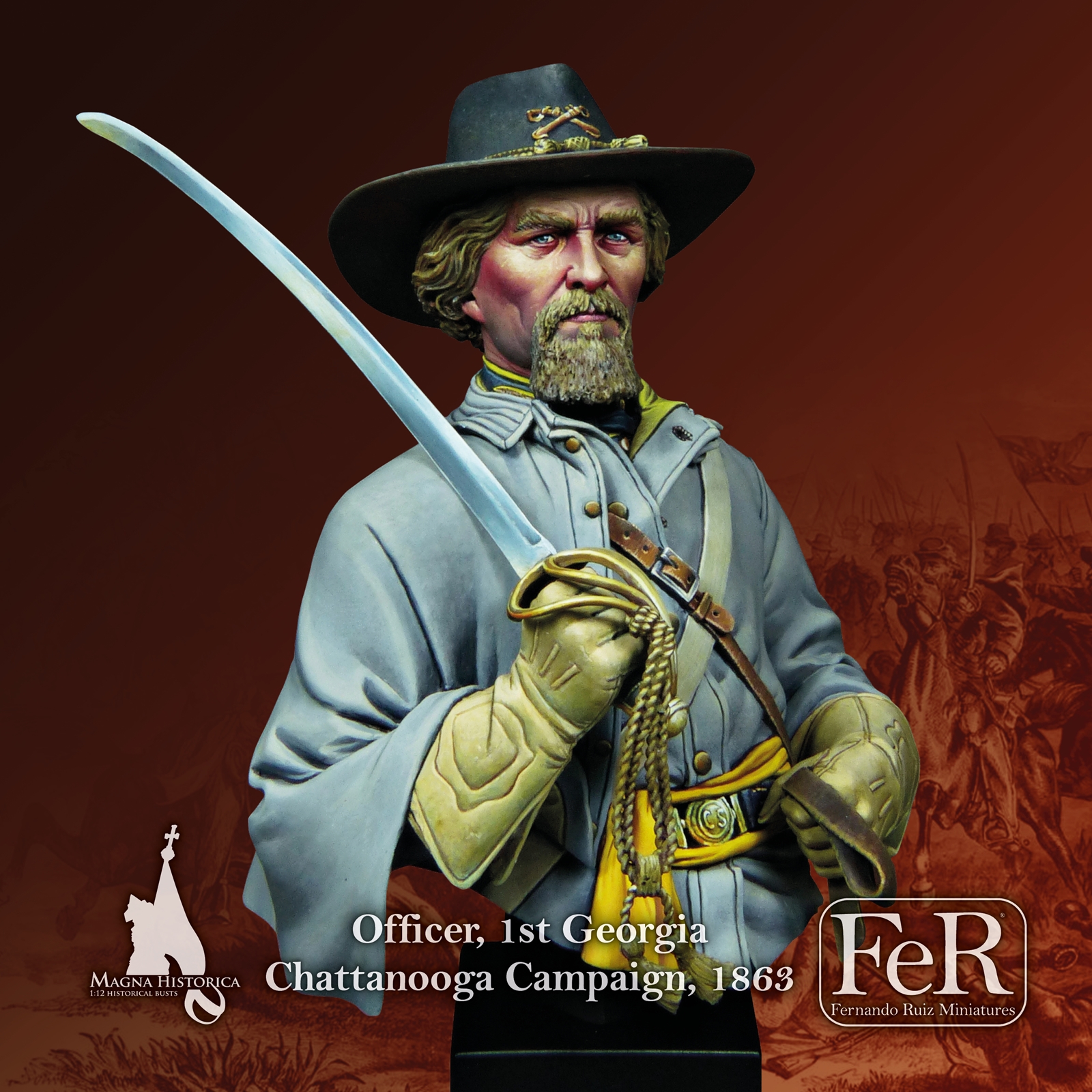 Officer, 1st Georgia <br>Chattanooga Campaign, 1863