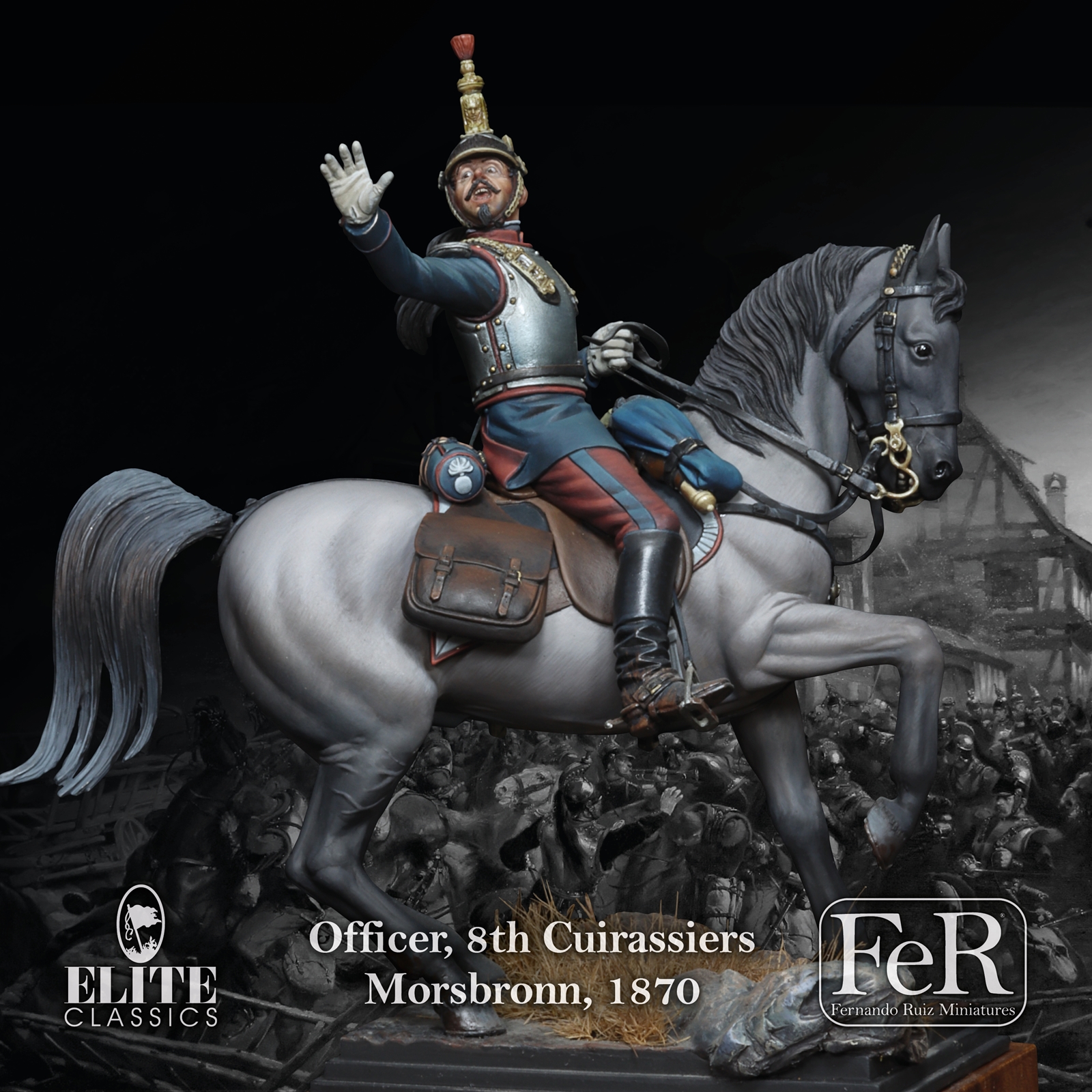 Officer, 8th Cuirassiers Morsbronn, 1870