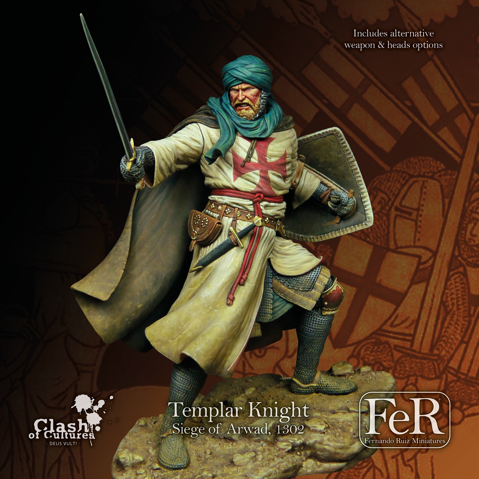 Templar Knight <br>Siege of Arwad, 1302