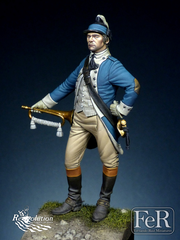 Trumpeter, 3rd Continental Light Dragoons, 1781 - Gallery