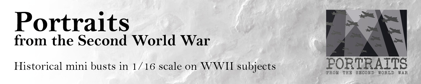 Portraits from the Second World War banner