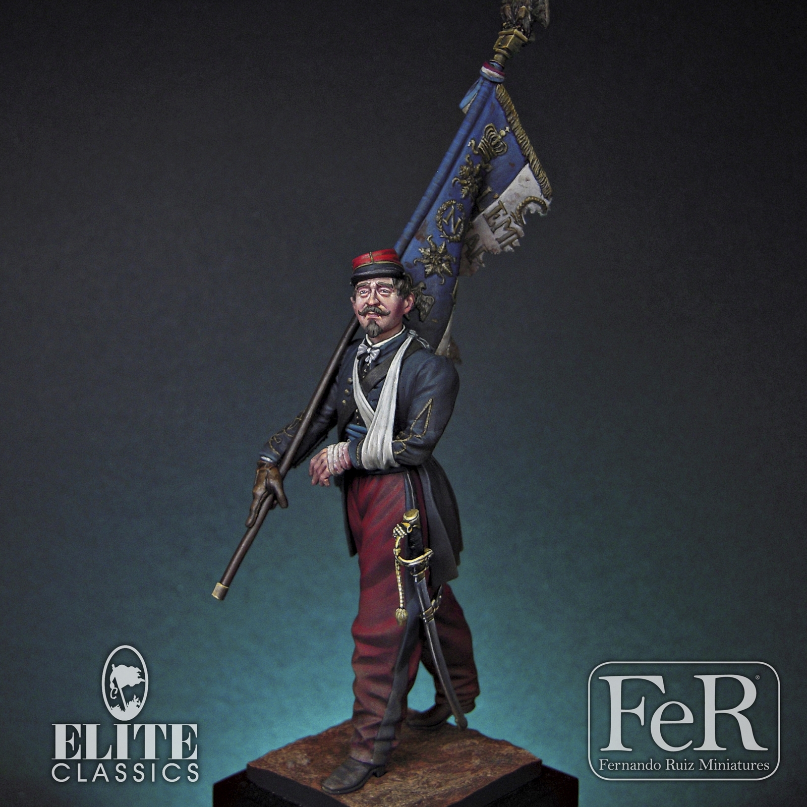 Lieutenant, 1st Zouave Regt