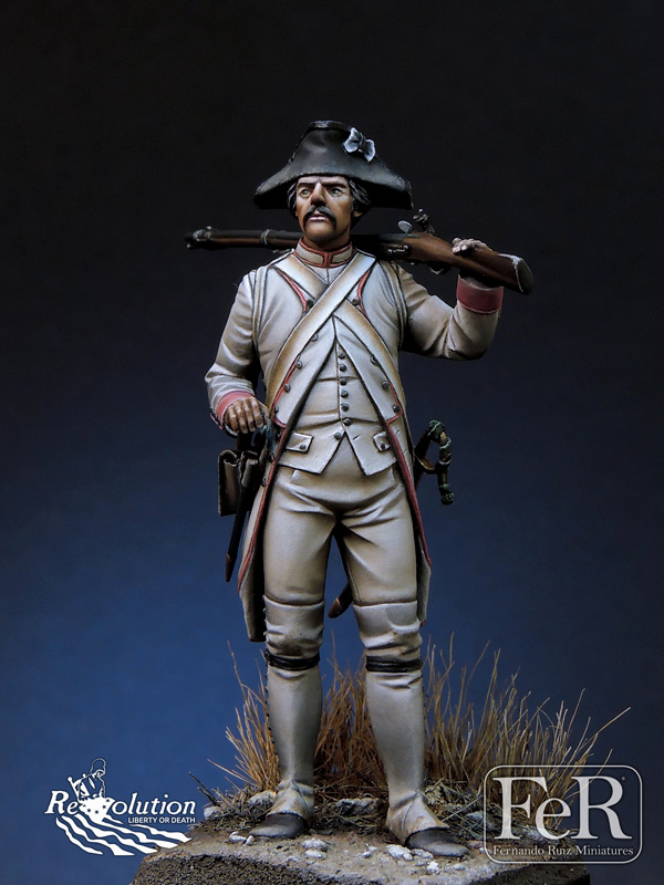 French Chasseur 34 eme Reg. Touraine Yorktown, 1779 - Gallery