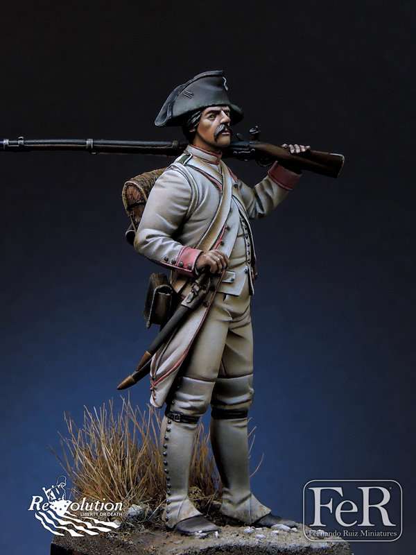 French Chasseur 34 eme Reg. Touraine Yorktown, 1779 - Gallery