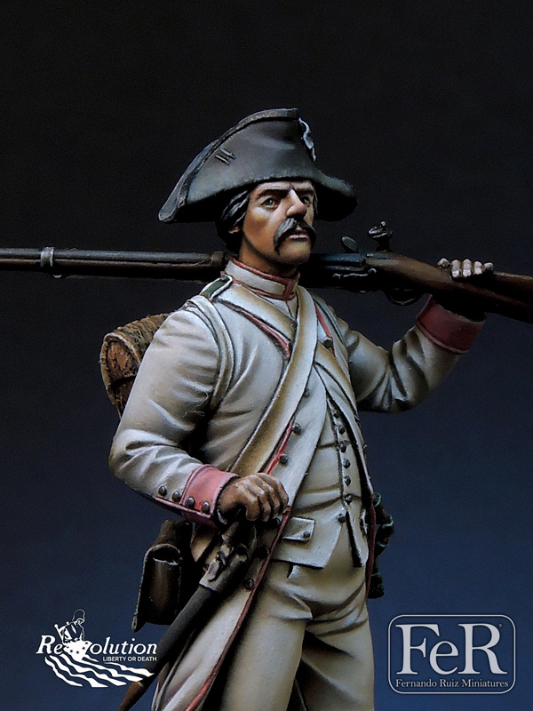 French Chasseur 34 eme Reg. Touraine Yorktown, 1779 - Gallery