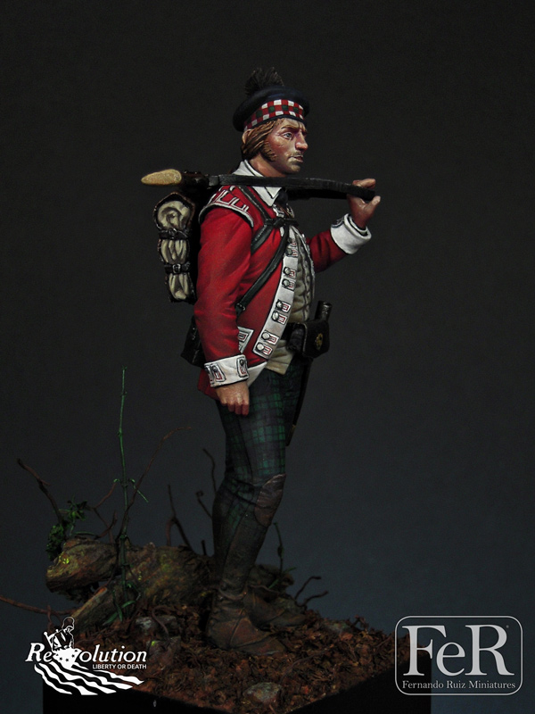 Grenadier 71st foot, Fraser's Highlanders, 1780 - Gallery